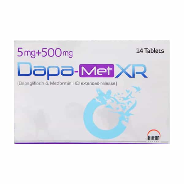 Dapa-Met Xr 5mg+500mg