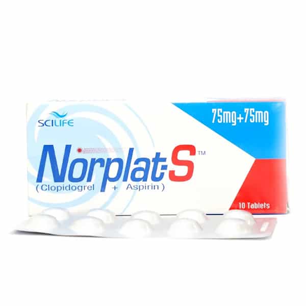 Norplat Tablets 75mg (1 Box = 4 Strips)