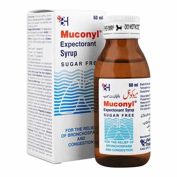 Muconyl Syrup 60ml Sugar Free