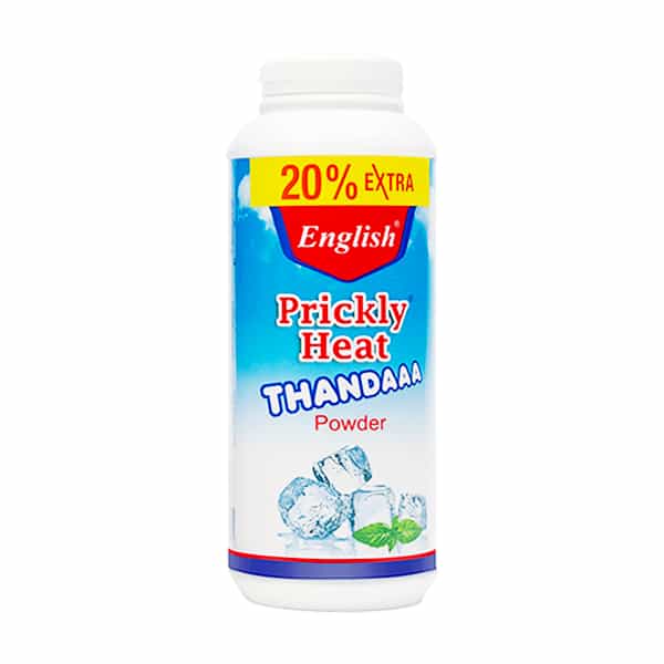 english prickly heat thandaa large pack powder 220g