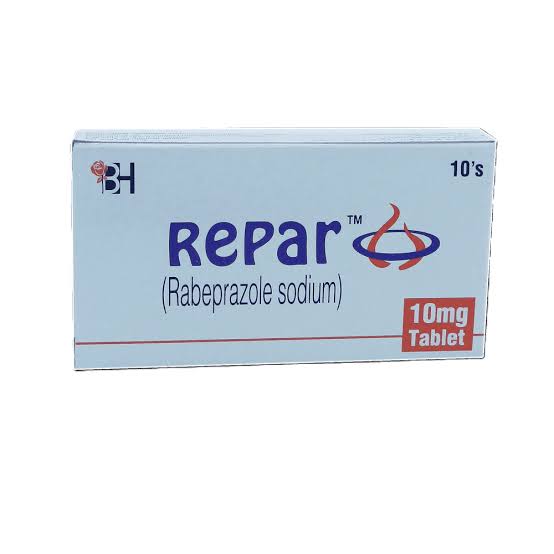 Repar Tablets 10mg (1 Box = 1 Strip)