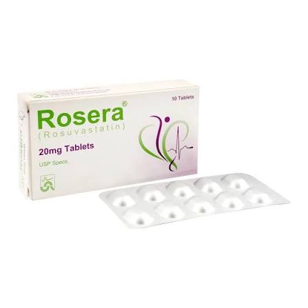 Rosera Tablets 20mg (1 Box = 10 Tablets)