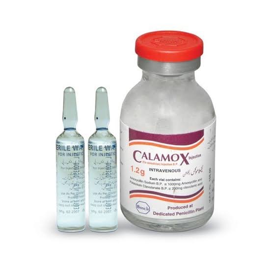 Calamox Iv Injection 1.2 G (1 Box = 1 Injection)