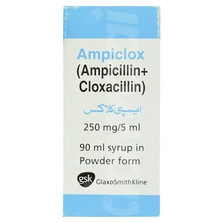 Ampiclox 90ml Suspension 250mg/5ml