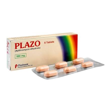 Plazo Tablets 500mg