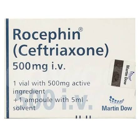 Rocephin Injection 500mg I.V.