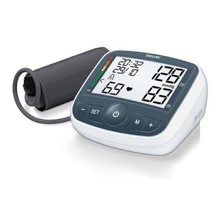 beurer upper arm blood pressure monitor bm 40