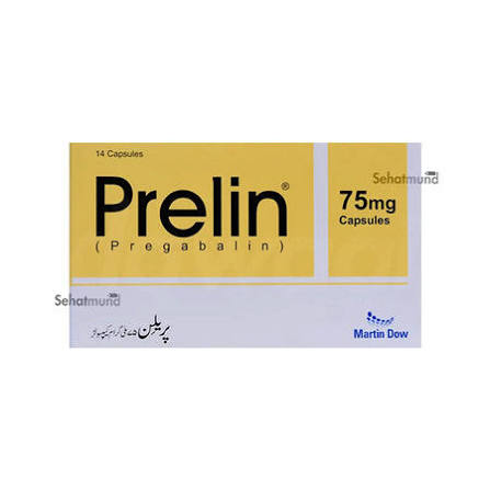 Prelin Capsules 75mg (1 Strip = 7 Capsules)