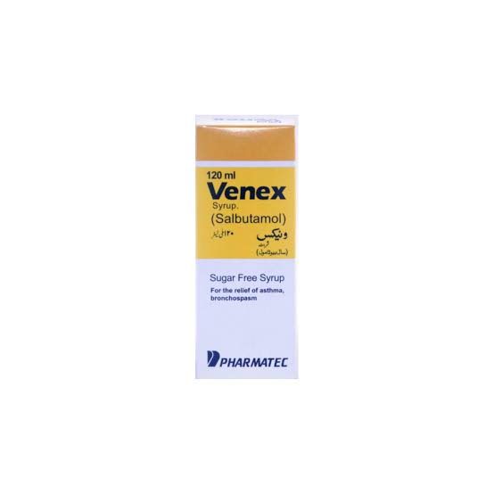 Venex 120ml Syrup 2mg/5ml