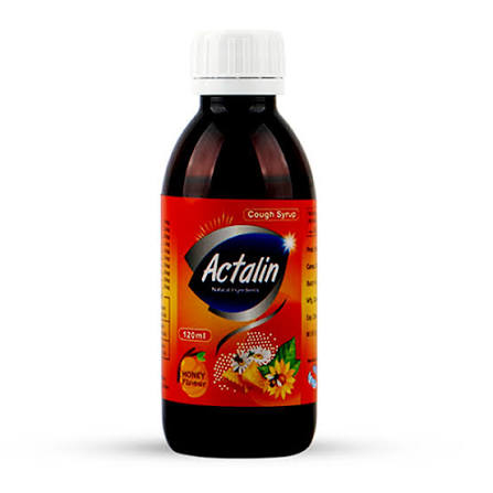 actalin syrup honey 120ml