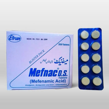 mefnac ds tablets 500mg (1 strip = 10 tablets)