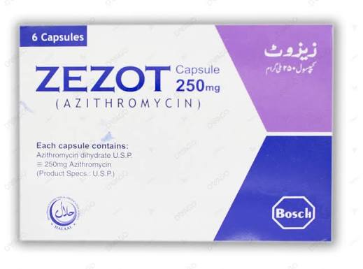 Zezot Tablets 250mg (1 Box = 1 Strip)