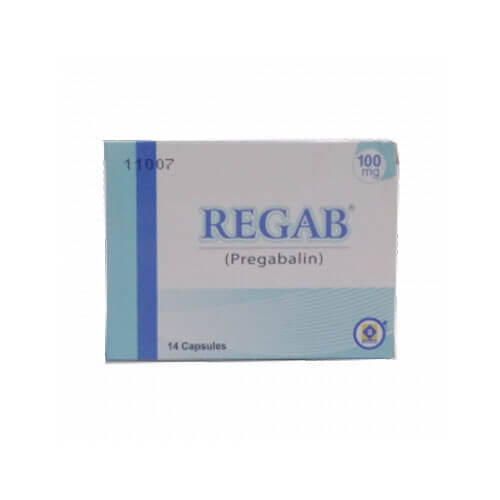 Regab Capsules 100mg (1 Strip = 14 Capsules)