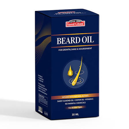 saeed ghani beard oil 60ml