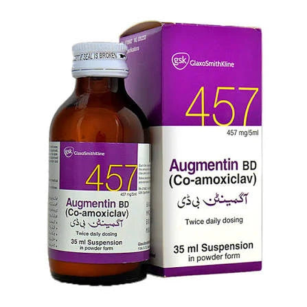 Augmentin BD Suspension 457mg/5ml 35ml