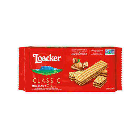 Loacker Quadratini Chocolate Wafer 45g