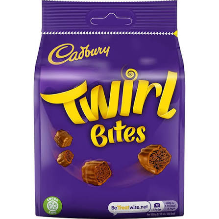 Candy Shandy Whirl Bites Strawberry Flavour