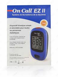 on-call ez ii blood glucose monitoring system