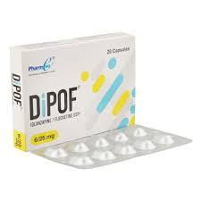 Dipof Capsules 3mg/25mg (1 Box = 2 Strips)