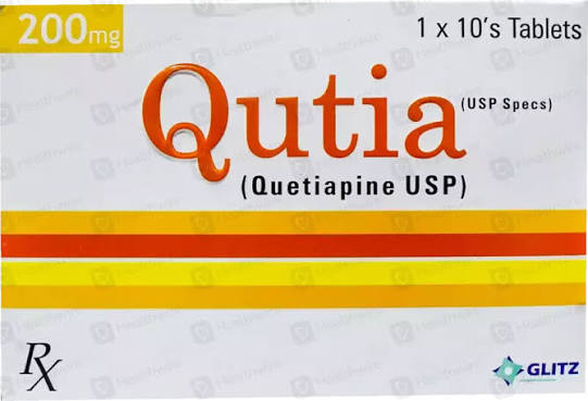 Qutia Tablets 200mg (1 Box = 1 Strip)