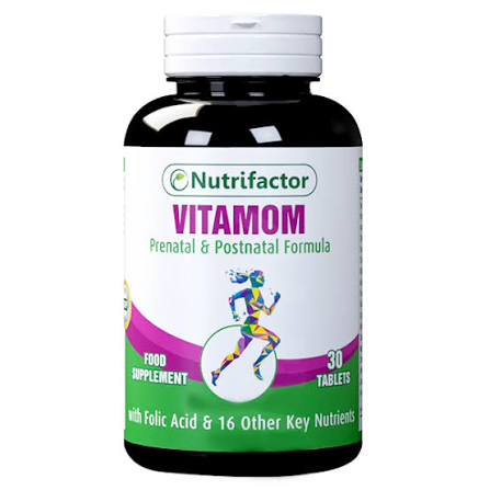 Nutrifactor Vitamom Prenatal Tablets (1 Bottle = 30 Tablets)