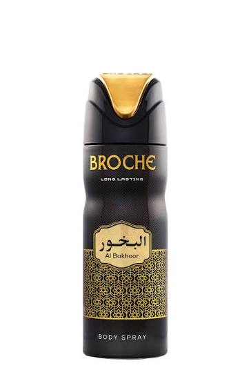 broche premium body spray al-bakhoor 200ml