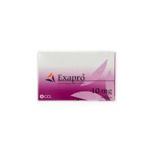 Exapro Tablets 10mg (1 Box = 1 Strip, 1 Strip = 14 Tablets)