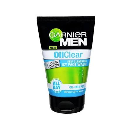 garnier men oil clear face wash 100ml