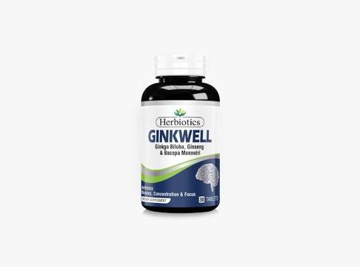 Herbiotics Ginkwell Tablets (1 Bottle = 30 Tablets)