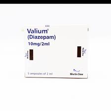 Valium Injection 10mg/2ml (1 Box = 5 Injections)