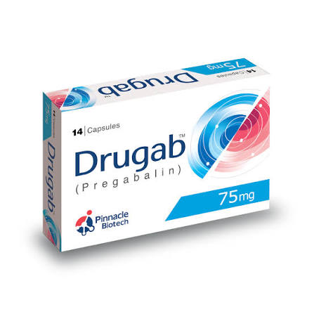 Drugab Capsules 75mg (1 Box = 2 Strips)