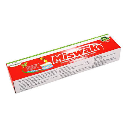 hamdard miswak peelu toothpaste 70g