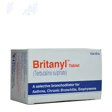 Britanyl Tablets 2.5mg (1 Strip = 10 Tablets)