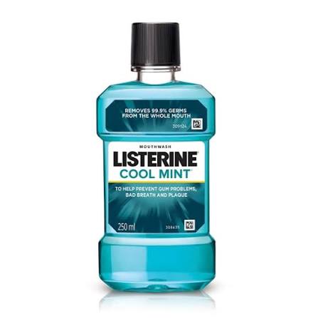 listerine cool mint mouth wash 250ml