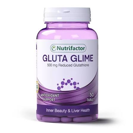 Nutrifactor Gluta Glime Tablets (1 Bottle = 30 Tablets)