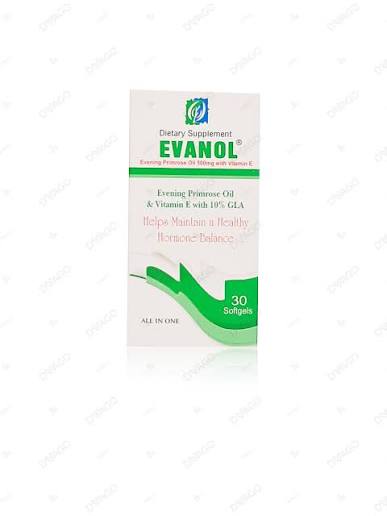 Evanol Capsules 30s (1 Bottle = 30 Softgels)