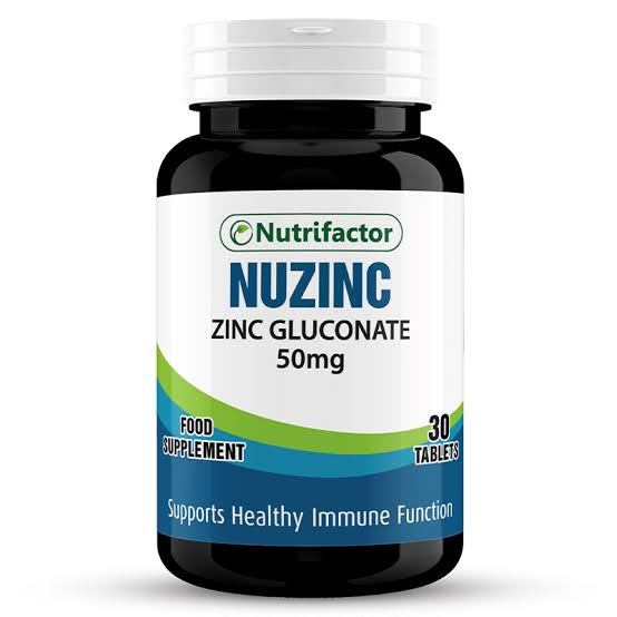 Nutrifactor Nuzinc Tablets (1 Bottle = 30 Tablets)