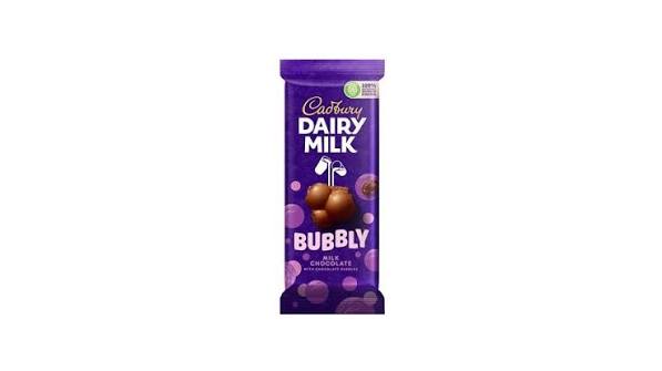 Cadbury Dairy Milk Bubbly Milk Chocolate 87g