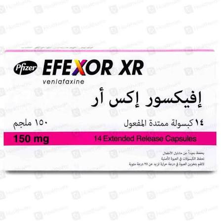Efexor XR Tablets 150mg (1 Box = 14 Tablets)