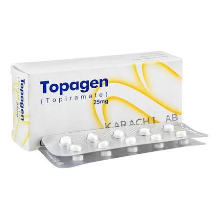 Topagen Tablets 25mg (1 Strip = 10 Tablets)