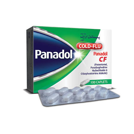 panadol cf day tablets (1 strip = 10 tablets)