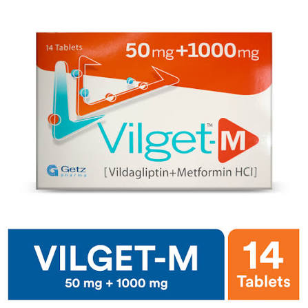 Vilget-M Tablets 50/1000mg