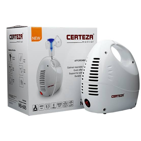certeza compressor nebulizer nb-605