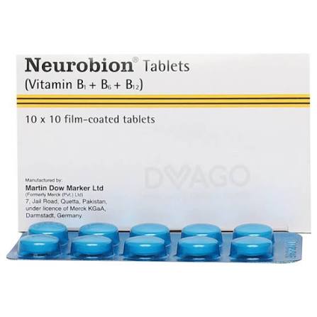 Neurobion Tablets (1 Strip = 10 Tablets)