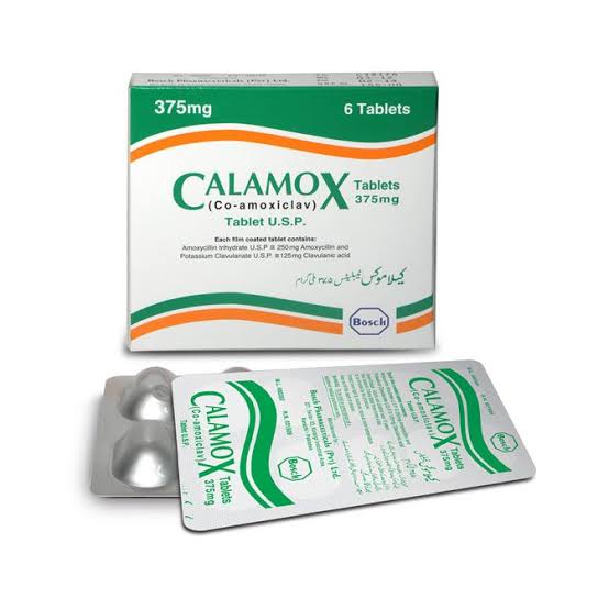 Calamox Tablets 375mg