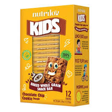 Nutrilov Kids Chocolate Chip Cookie Dough Bars Box