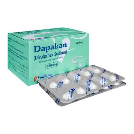 Dapakan Tablets 250mg (1 Box = 10 Strips, 1 Strip = 10 Tabs)
