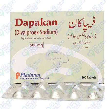 Dapakan Tablets 500mg (1 Box = 10 Strips, 1 Strip = 10 Tabs)