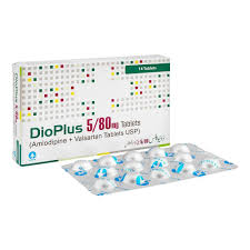 Dioplus Tablets 5/80mg (1 Box = 1 Strips = 14 Tabs)