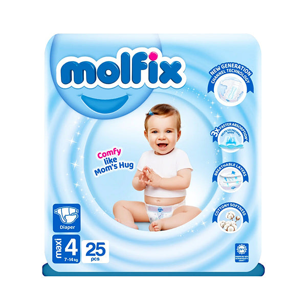 Molfix Baby Pants Maxi Size 4 25pcs
